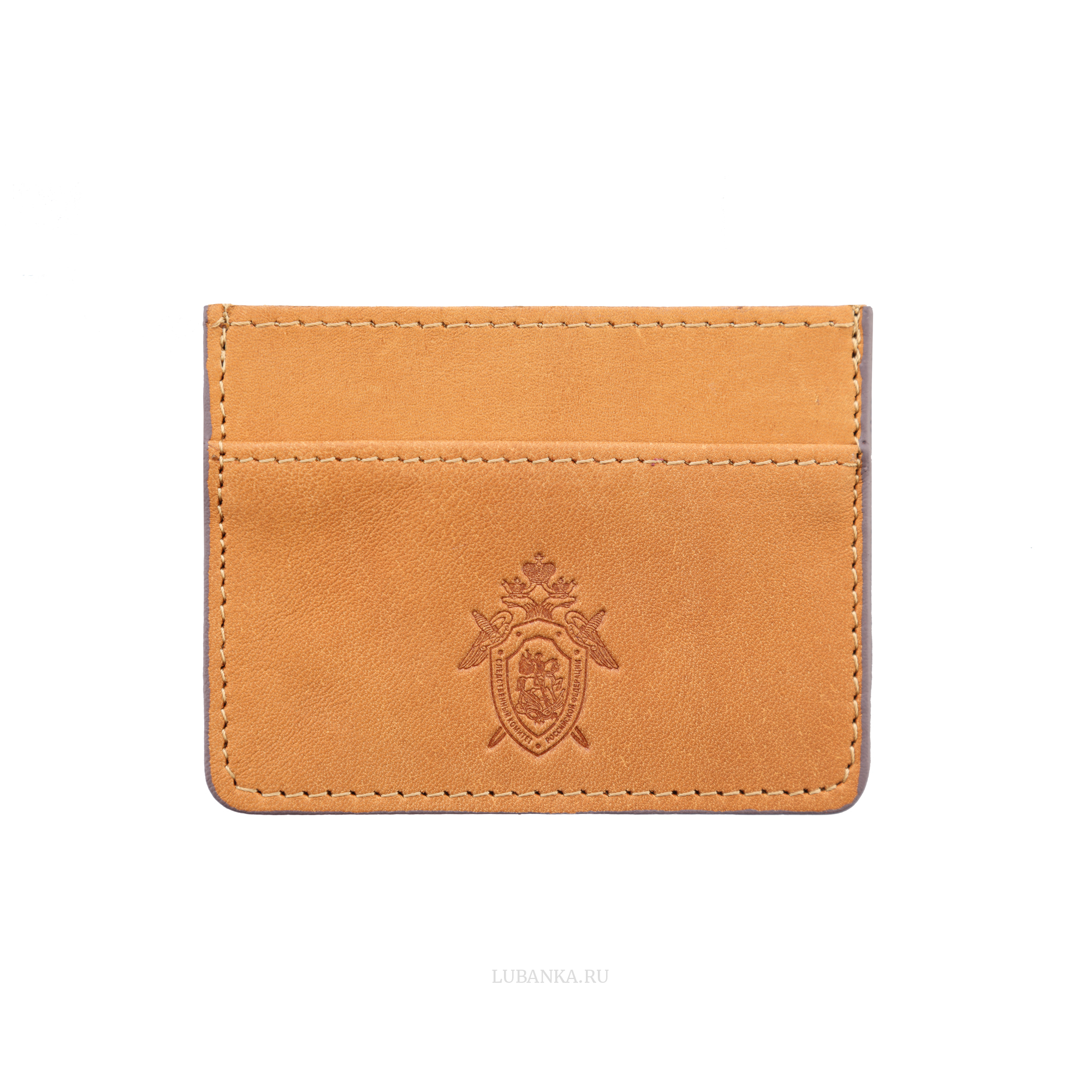 Картхолдер двухсторонний СКР светло коричневый