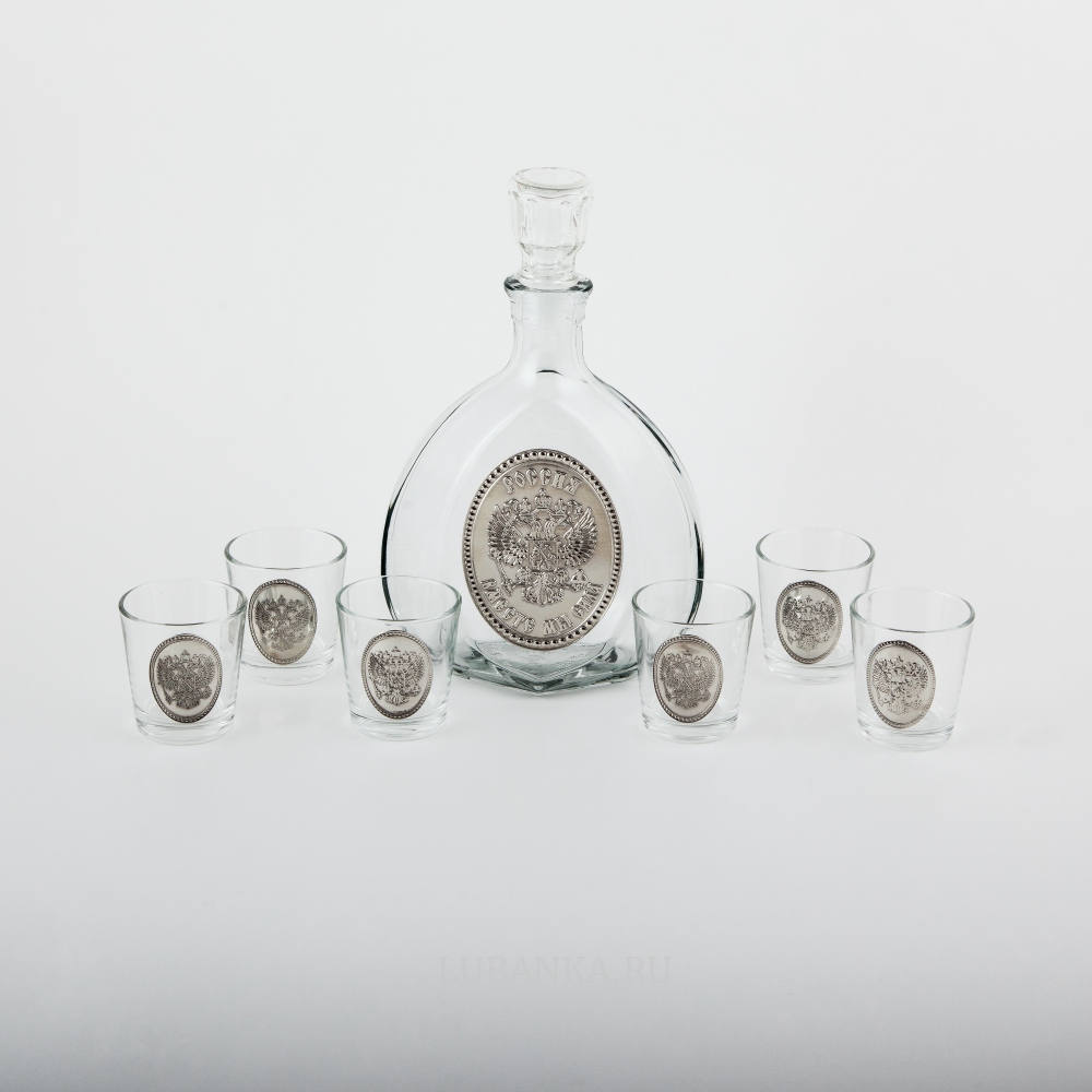 Набор для водки «Россия Вместе Мы Сила»