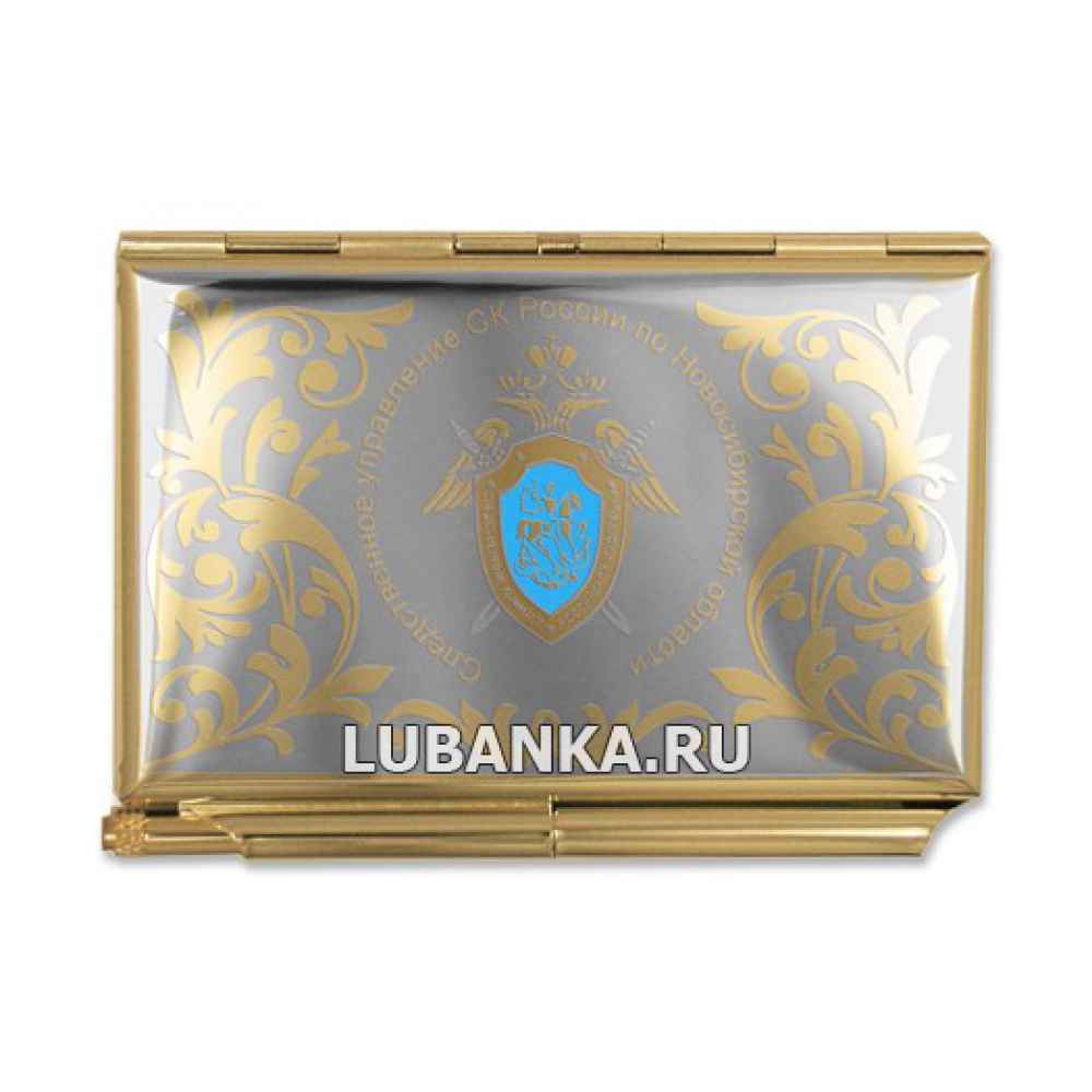 Визитница металлическая «СКР»