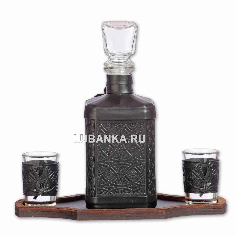 Набор для водки «Артиллерия» чёрный
