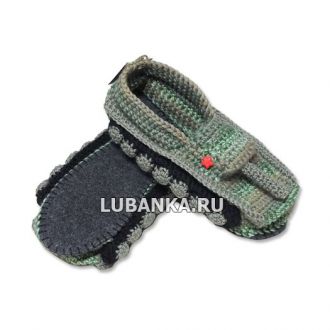 Домашние тапочки «Танки»