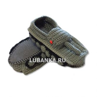 Домашние тапочки «Танки»
