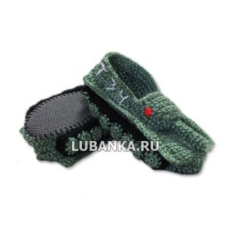 Домашние тапочки «Танки»