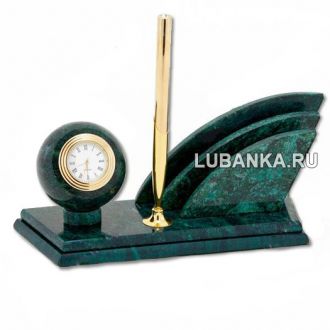 Настольный набор для руководителя «Шар» из камня